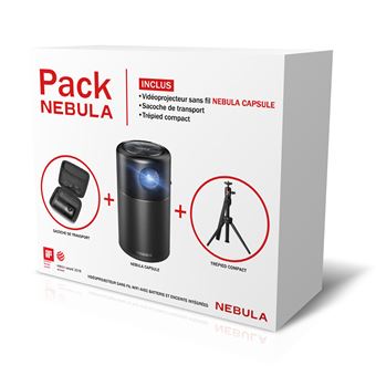 Pack Nebula Capsule + Sacoche + Trépied