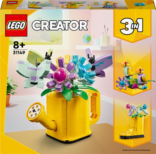 LEGO Creator Les Fleurs dans l’Arrosoir 31149 - vue 7