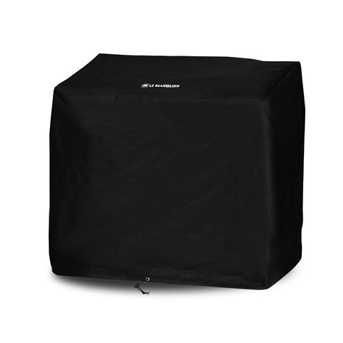 Housse Pour Plancha Ou Barbecue 60 Cm Sur Chariot 100-120 Cm Le Marquier Agr51Ma Noir