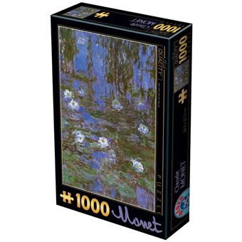 Puzzle 1000 pièces D-Toys Claude Monet Nymphéas - 1