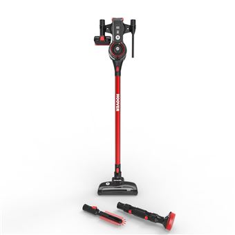 8€60 sur Aspirateur balai Hoover Noir et Rouge Achat Aspirateur balai Hoover H Free Home & Car Rouge Achat