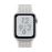 Apple Watch Series 4 Nike+ 40 mm Kast van zilverkleurig aluminium, met hagelwit geweven sportbandje van Nike_1