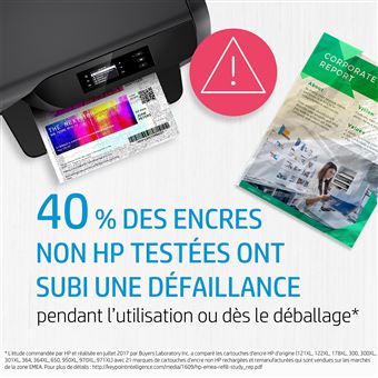 HP 301 pack de 2 cartouches d'encre noir/trois couleurs authentiques - HP  Store Suisse