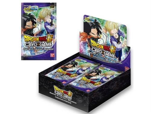 Jeu de cartes Dragon Ball Z Booster Battle Evolution