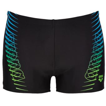 Short Arena Vintage Années 80 En Nylon Bleu – Taille L, Rétro Et Cool