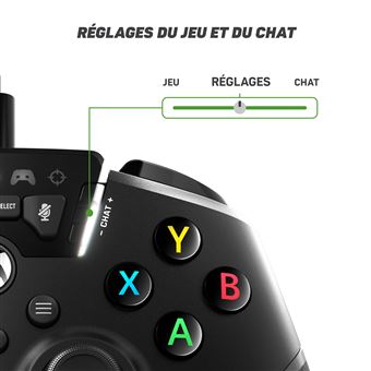 Manette Gaming filaire pour Xbox Turtle Beach Recon Noir