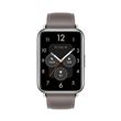 Montre connectée Huawei Watch Fit 2 Classic bracelet cuir Gris