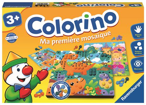 Jeu Éducatif Ravensburger Colorino Ma Première Mosaïque