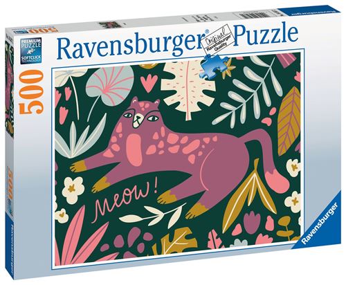 Puzzle 500 Pièces Ravensburger Chat Tendance