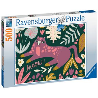 Puzzle 500 Pièces Ravensburger Chat tendance