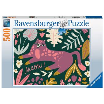 Puzzle 500 Pièces Ravensburger Chat tendance