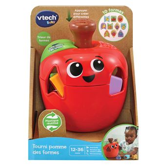 Jeu d'éveil Vtech Baby Tourni Pommes des formes en plastique réutilisé