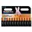 Pack de 12 Piles alcalines Duracell Optimum MN1500 AA 1,5V Noir et Orange
