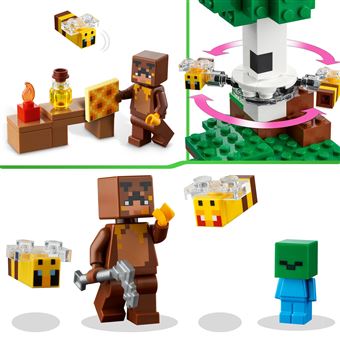 LEGO® Minecraft 21241 La cabane abeille