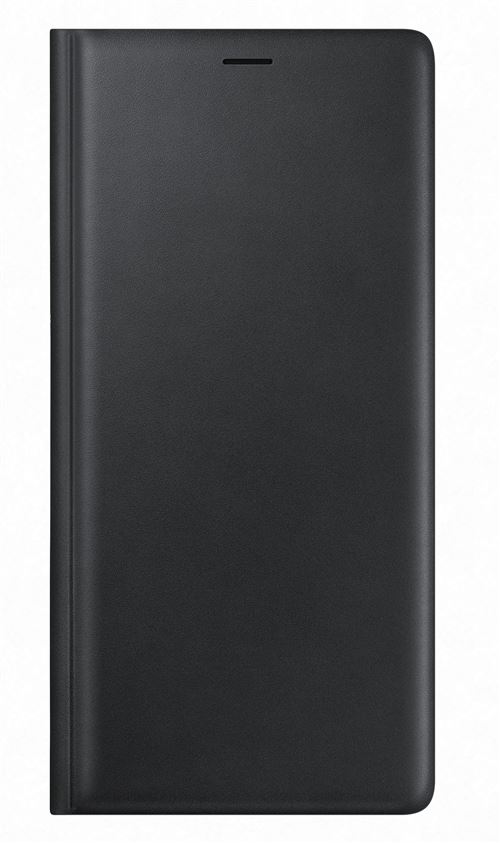 SAMSUNG GALAXY NOTE 9 LEATHER VIEW WALLET BLACK