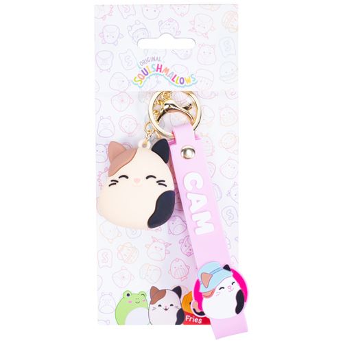 Porte-clés wristlet Squishmallows Cam the Cat