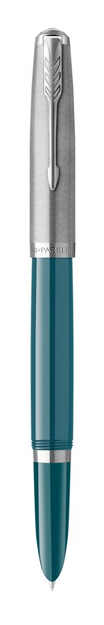 Stylo plume Parker 51 pointe moyenne Turquoise