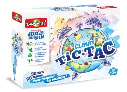 Jeu De Société Bioviva Climat Tic-Tac