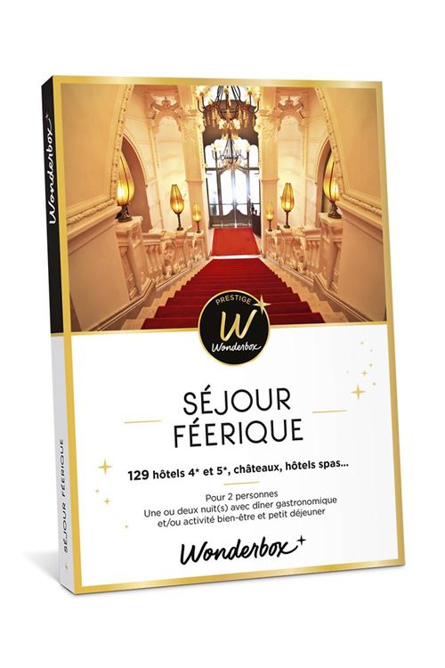 Coffret Cadeau Wonderbox Prestige - Séjour Féérique