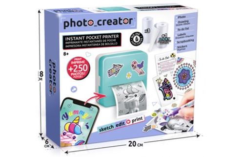 Imprimante Instantanée de Poche CLK 017photo creator – Photo Creator