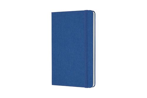 Carnet Pages Blanches A5 - Papier Épais 120gsm - Couverture Rigide, Poche & Rubans - Idéal Dessin & Notes