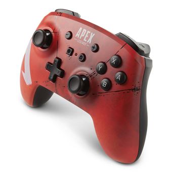 Manette sans fil améliorée Bluetooth pour Nintendo Switch Acco Apex Legends Rouge