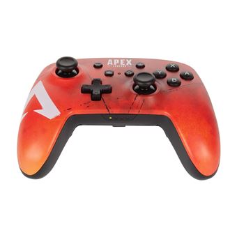 Manette sans fil améliorée Bluetooth pour Nintendo Switch Acco Apex Legends Rouge