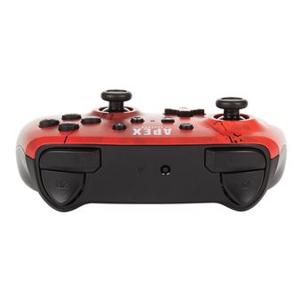 Manette sans fil améliorée Bluetooth pour Nintendo Switch Acco Apex Legends Rouge