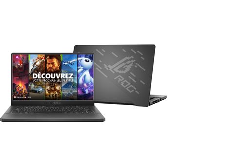 PC Ultra-Portable Asus ROG Zephyrus G14 GA401IV-159T 14 AMD Ryzen 9 16 Go RAM 1 To SSD Version Eclipse Gris AniMe Matrix Exclusivité