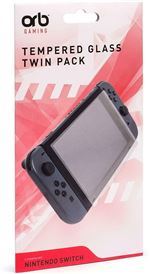 Pack 2 écrans de protection Orb verre trempé pour Nintendo Switch