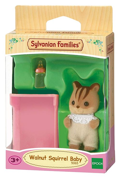Figurine Sylvanian Families Bébé écureuil roux