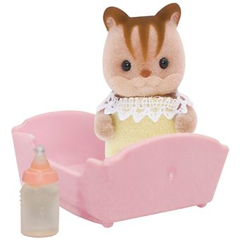 Figurine Sylvanian Families Bébé écureuil roux