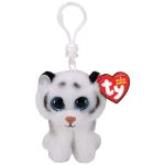 Porte-clés en peluche Ty Beanie Boo's Clip Tundra Le tigre 7 cm