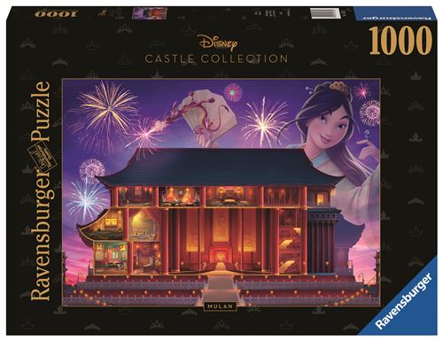 Puzzle Ravensburger Mulan Collection Château Disney 1000 Pièces