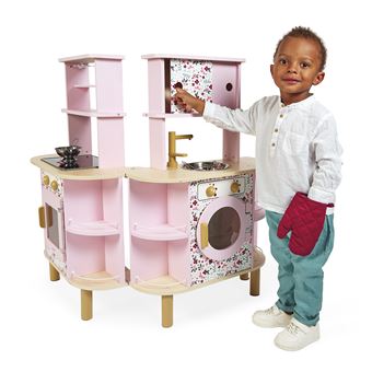 Cuisine enfant Janod Twist en Bois