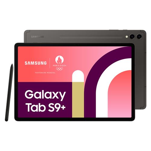 Tablette tactile Samsung Galaxy Tab S9+ 12.4" Wifi 256 Go