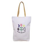 Sac Cabas Kiub Etoile Coton petit modèle Blanc