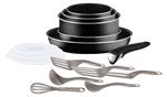 Batterie de cuisine Tefal Ingenio Essential L2009202 15 pièces Noir