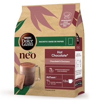 Capsules café Neo par Dolce Gusto Nescafé Hot Chocolate