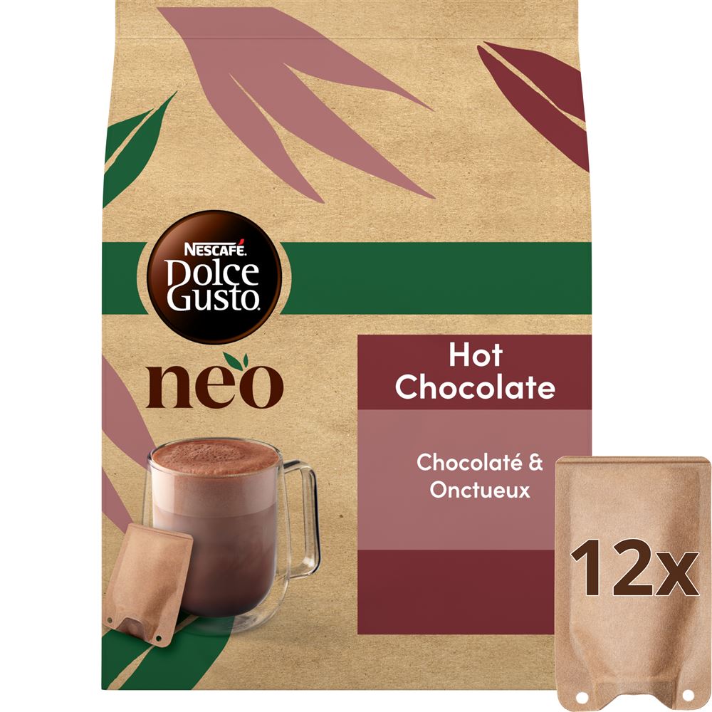 Capsules café Neo par Dolce Gusto Nescafé Hot Chocolate