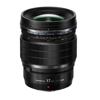 Objectif Olympus M.ZUIKO Digital ED 17 mm f/1.2 Pro Noir