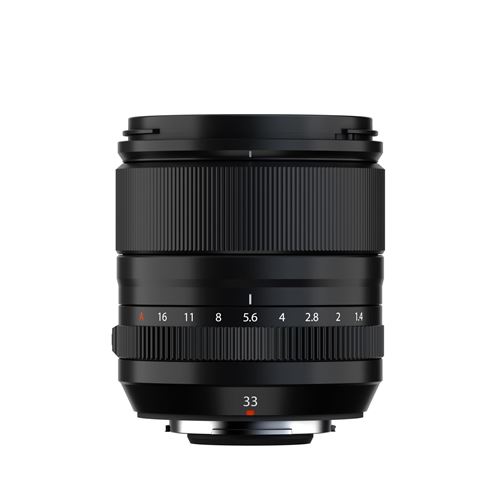 Objectif Hybride Fujifilm XF 33mm f/1.4 R LM WR noir