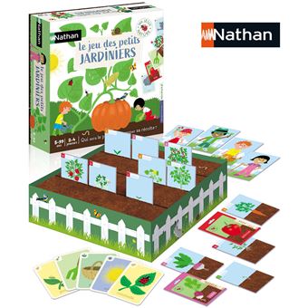 Jeu découverte Nathan Jeu Des Petits Jardiniers