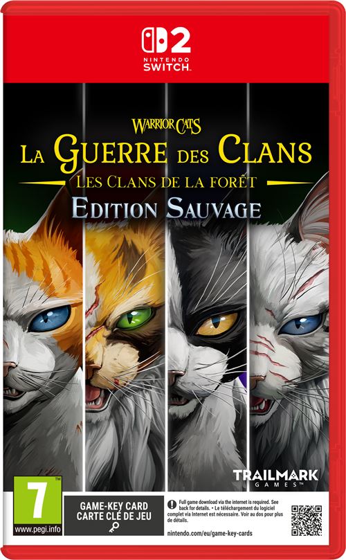 La Guerre des Clans : Le Clans de la Forêt Code in a Box Nintendo Switch