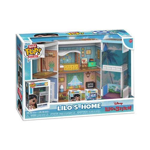 Pack 2 Figurines Funko Bitty Pop Boxes Lilo & Stitch Lilo’ Home