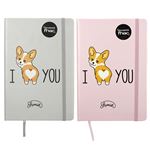 Carnet Le Studio Corgi I love you Exclusivité Fnac Modèle aléatoire