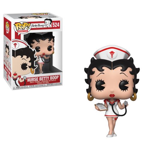 BETTY BOOP-BOBBLE HEAD POP N°524-NURSE