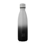 Bouteille isotherme Yoko Design Sorbet Reglisse 2046 500 ml Noir et Gris