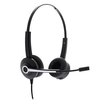 Micro-casque Stéreo filaire T'n'b Activ 200S Noir