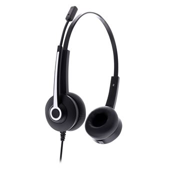 Micro-casque Stéreo filaire T'n'b Activ 200S Noir